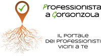 Logo di Professinista a Gorgonzola: segnalino di geolocalizzazione con radici. Architetto, assicuratore, avvocato, commercialista, dentista, geometra, idraulico, meccanico auto, medico, pediatra